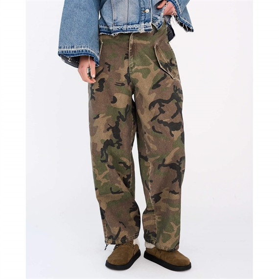 Ivy Copenhagen Penny Parachute Bukser, Camouflage